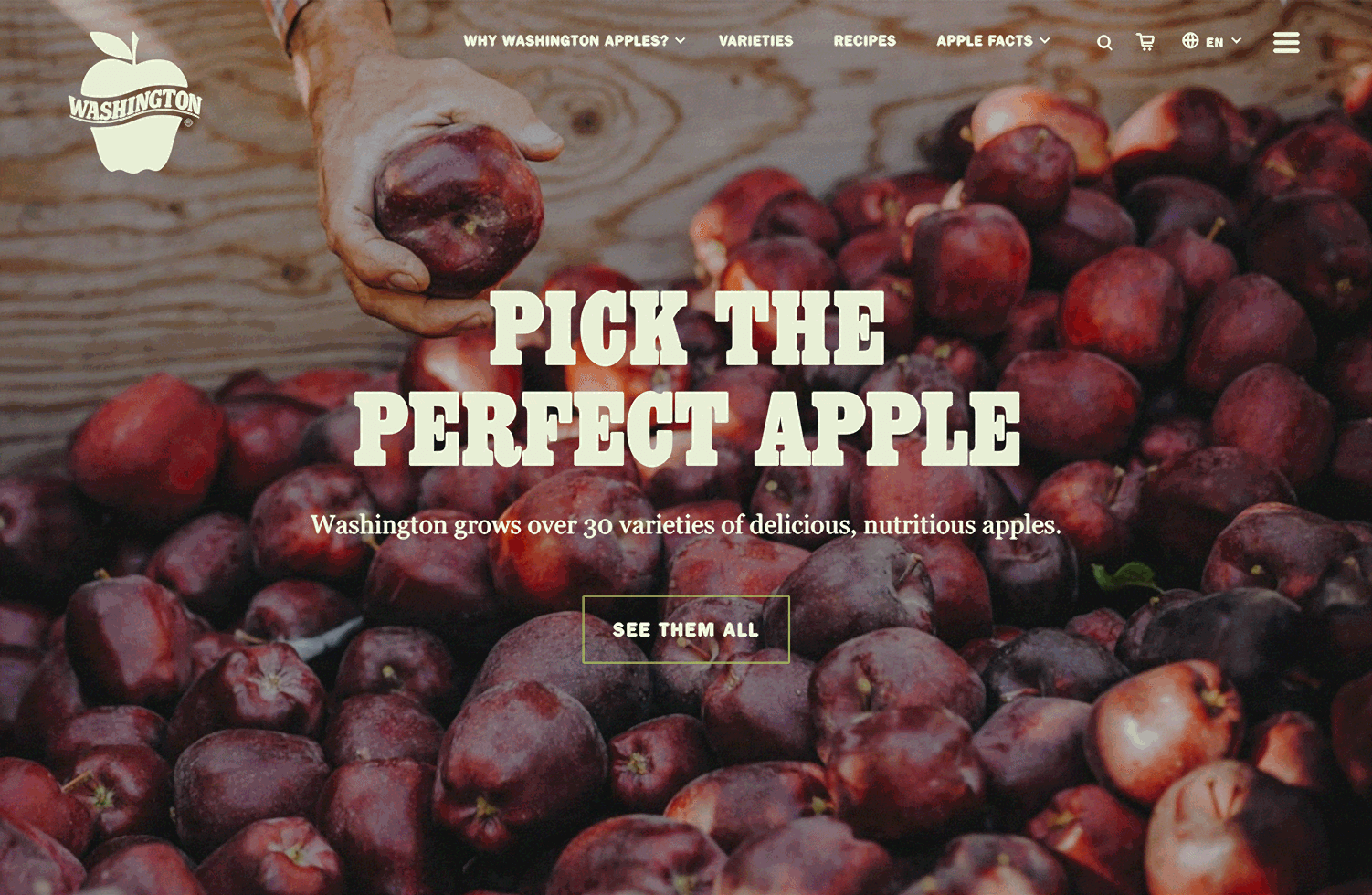 Washington Apple Commission homepage